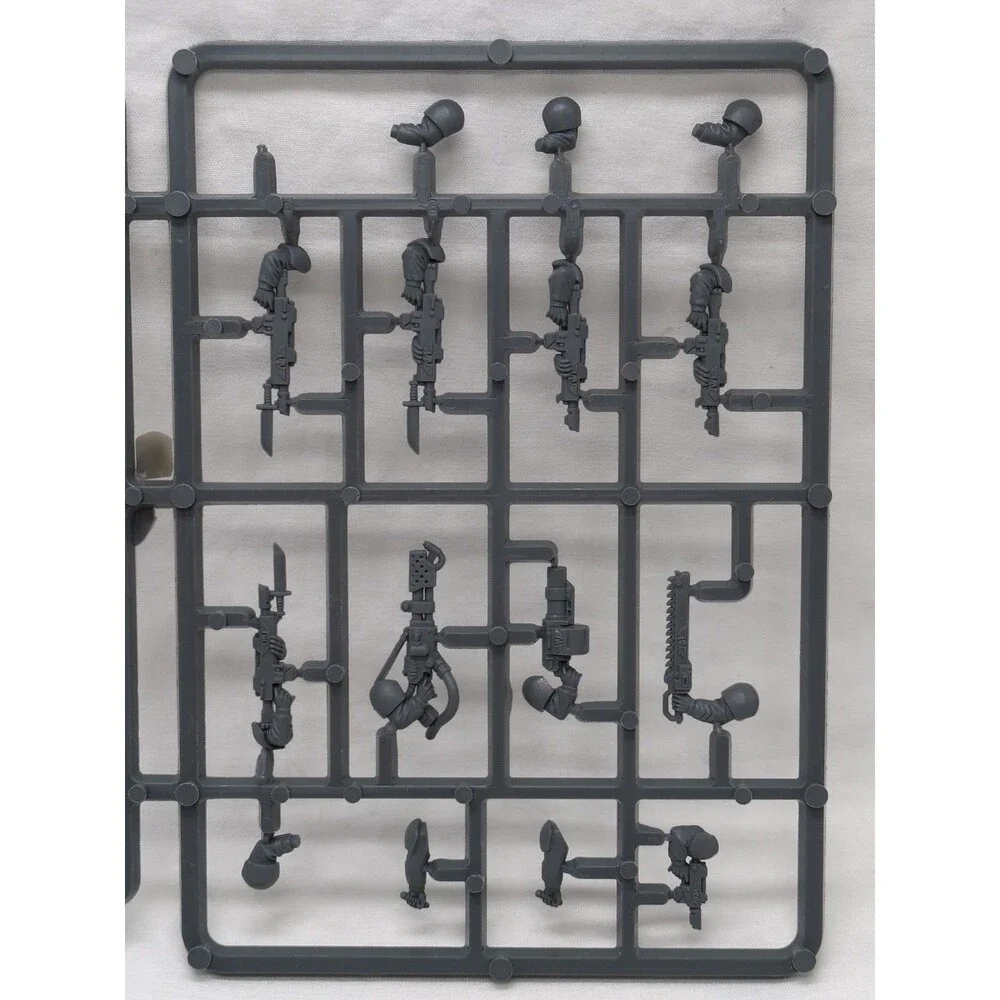 Warhammer 40K Imperial Guard Astra Militarum Old Cadian Sprue